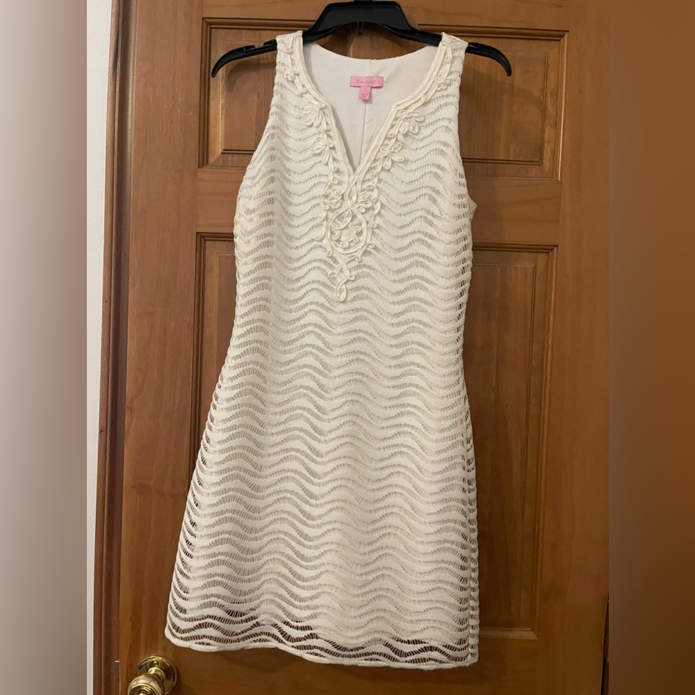 Lilly Pulitzer white dress size S